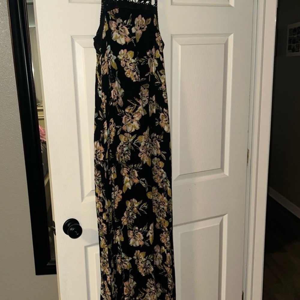 Floral Black Maxi O’Neill Dress